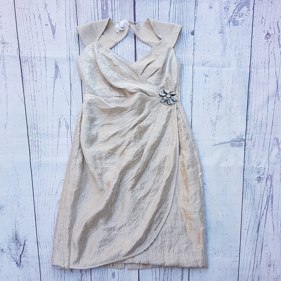 NWOT Maggy London gold tone Dress - Picture 2 of 12